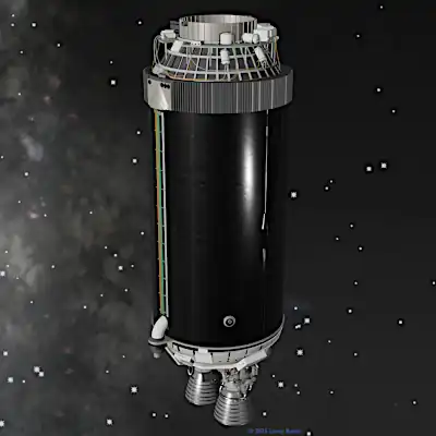 VR Centaur D rocket upper stage, lost in 1966, recovered in 2020