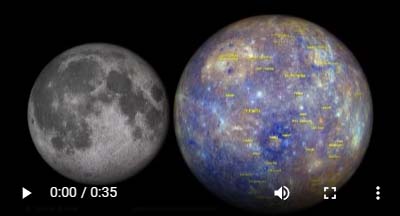 Video: Mercury crater Beethoven (0:35)