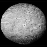 Asteroid 4 Vesta, model from NASA 3D Printable Archives, https://science.nasa.gov/3d-resources/asteroid-4-vesta-a/