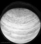 Jupiter's North Pole from Pioneer 11, 1974 Decenber 3