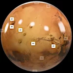 10 principle features on VR Mars