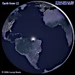 Earth from L2 at Vernal Equinox 2027